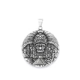 Aztec Calendar Pendant Necklace