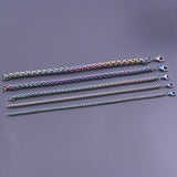 Rainbow Color Keel Chain Necklace