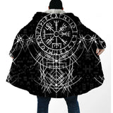 Viking Symbols Hooded Coats