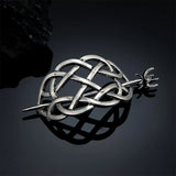 Vintage Viking Hairpins Celtic Knot  Norse Medieval Hair Stick