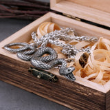 Snake King Necklace Serpent Pendant