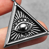Masonic Illuminati Eye Amulet Necklaces