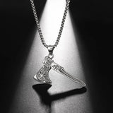 Viking Battle Axe Pendant Necklace