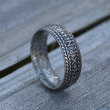 Viking Runes & Knot Ring