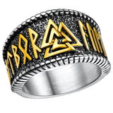 Odin's Wrath Norse Runes Ring