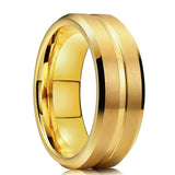 Classic 8mm Brushed Couples Ring