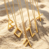 Viking Rune Layering Necklace