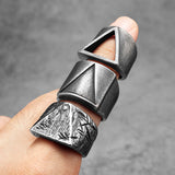 Vintage Triangle Biker Ring