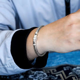 925 Sterling Silver Weave Chain Bracelet