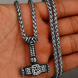 Viking Thor Hammer Necklace