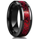 Modern Double Groove Rings
