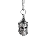 Ancient Greek Warrior Helmet Necklace
