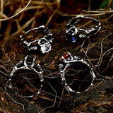 Gothic Skeleton Rings