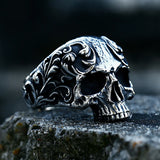 Baroque Gothic Skull Ring