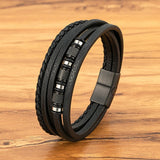Handmade Multi-Layer Leather Bracelet