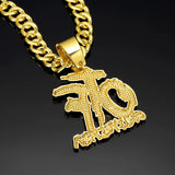 Only The Family Hip Hop OTF Pendant Cuban Chain Necklace