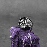 Anillo de hachas vikingas