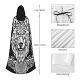 Norse Hooded Cloak – Viking Celtic Medieval Cape