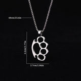 Knuckle Dusters Necklace