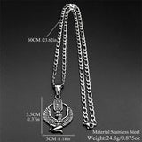 Isis Goddess Necklace – Egyptian Cartouche Amulet