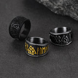 Odin's Wrath Norse Runes Ring