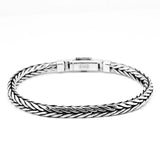 925 Sterling Silver Weave Chain Bracelet