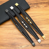 Handmade Multi-Layer Leather Bracelet