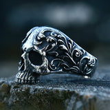 Baroque Gothic Skull Ring