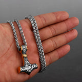 Viking Thor Hammer Necklace