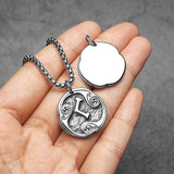 Viking Runes Amulet Pendant