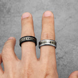 Nordic Viking Runes Rings