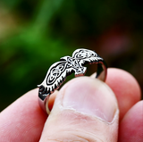 Stainless Steel Viking Raven Ring