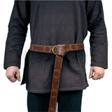 Viking Warrior Embossed Belt