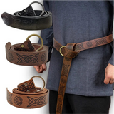 Viking Warrior Embossed Belt