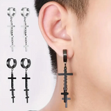 Stainless Steel Crosses Earrings