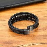 Handmade Multi-Layer Leather Bracelet