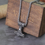Thor's Hammer Mjolnir Pendant Necklace