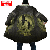 Viking Warriors Fleece Hooded Coat