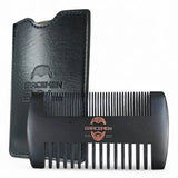 Black comb and case with 'GRACEMEN' branding on a white background