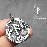 Viking Runes Amulet Pendant