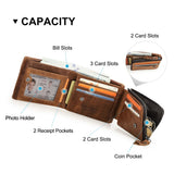 Trifold Leather Men’s Wallet