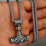 Viking Thor Hammer Necklace