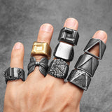 Vintage Triangle Biker Ring
