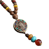 Exquisite Retro Buddhist Beads Necklace