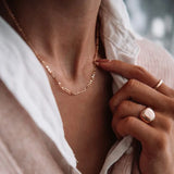 Silver Stainless Steel 3-8mm Figaro Chain