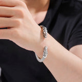 Viking Dragon Cuff Bracelet