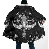 Viking Symbols Hooded Coats