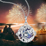 Tree of Life Pregnancy Chime Bell Ball Necklace