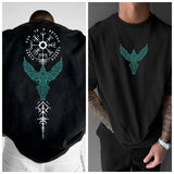Norse Raven Viking symbols T-Shirt