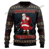 Ugly Christmas Sweatshirts Viking Santa Claus Xmas Pullover